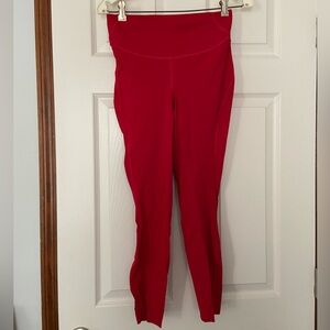 Lululemon Base Pace HR Tight- 25”- Dark Red- Size 8